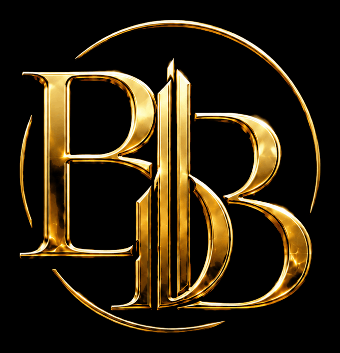 Bernard Builders logo mark — a gold "BB" monogram inside a circular emblem on a black background